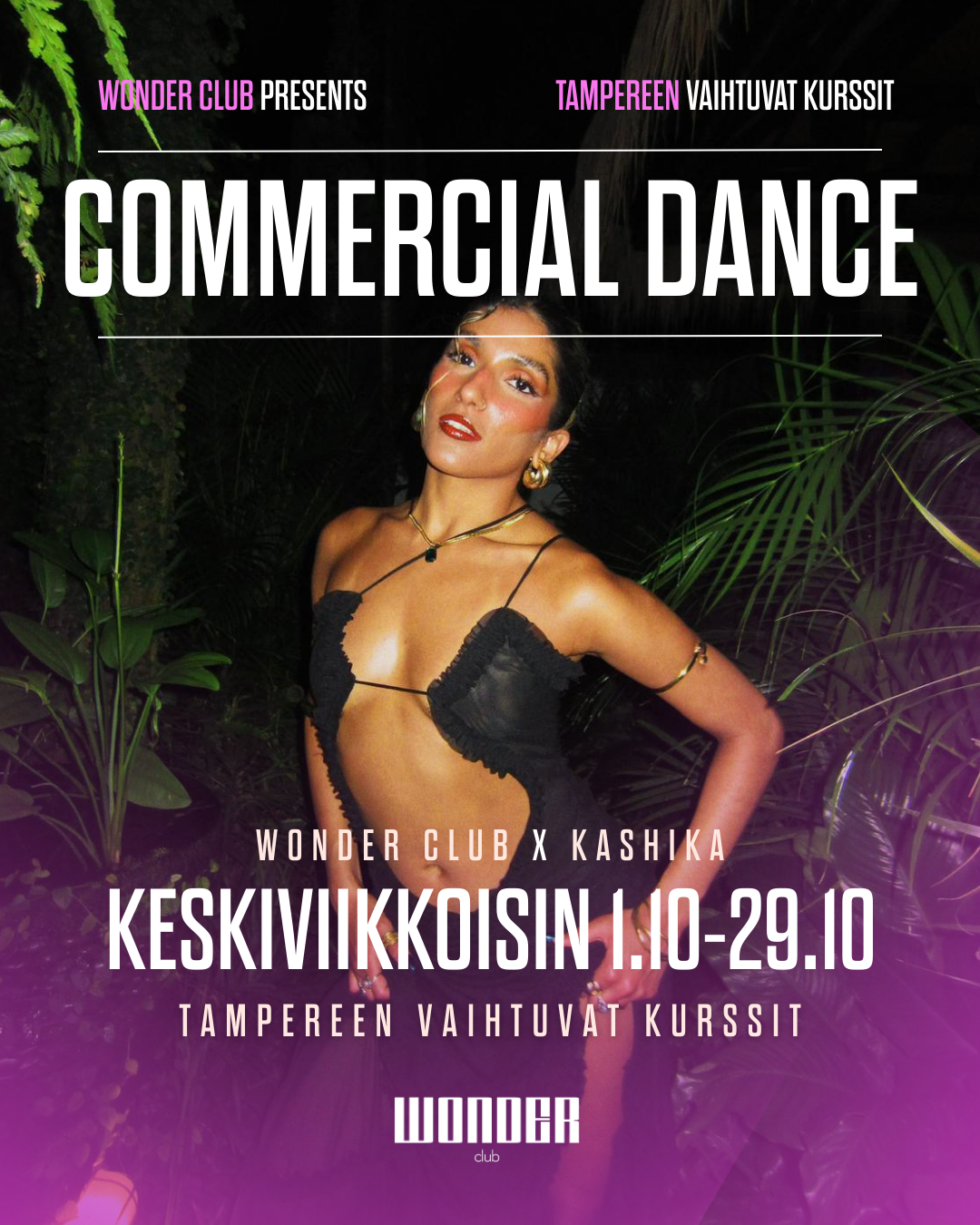 Commercial Dance int/adv. By Kashika | Lokakuu | Tampere