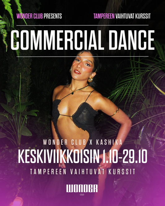 Commercial Dance int/adv. By Kashika | Lokakuu | Tampere