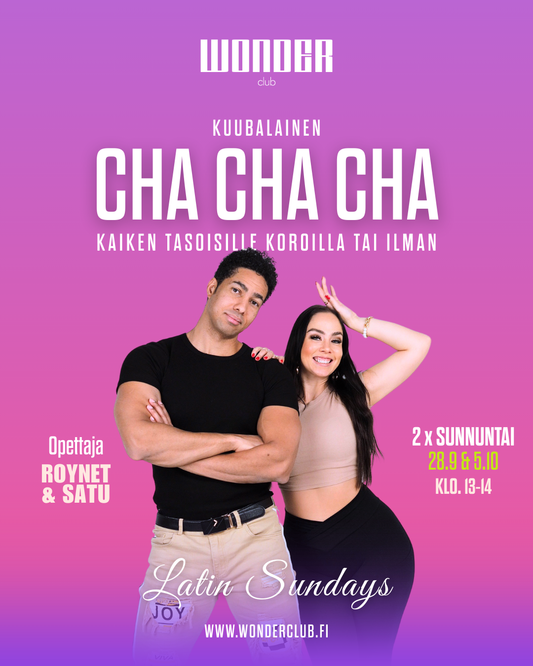 Cha Cha Cha 28.9-5.10 (2x60min)