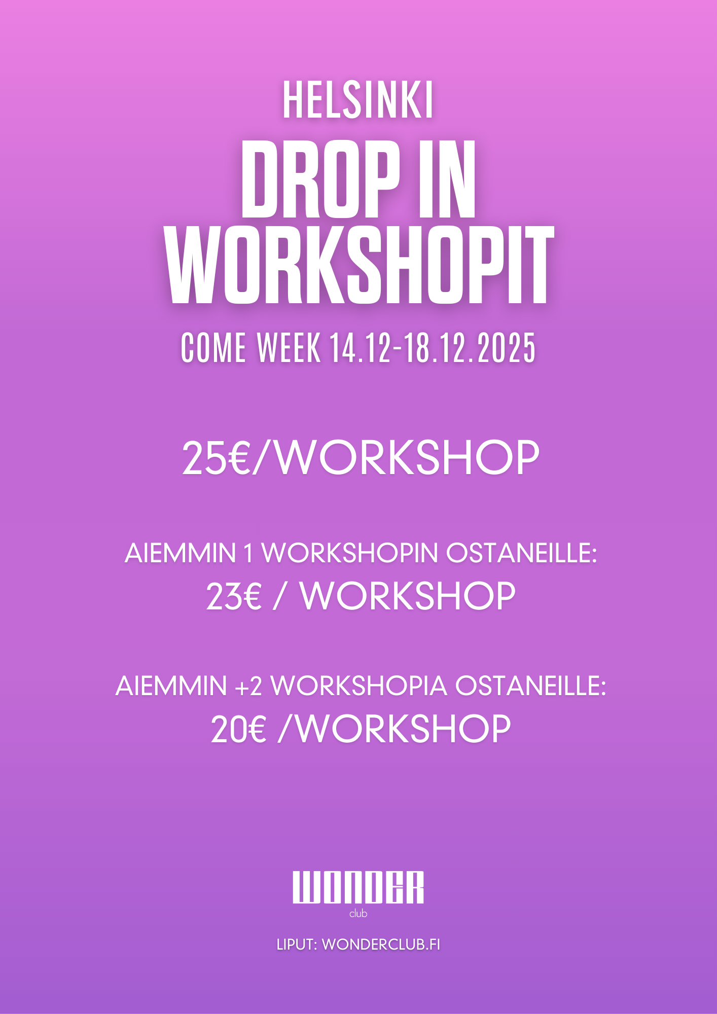 Commercial Week 14.12-19.12 | HELSINKI