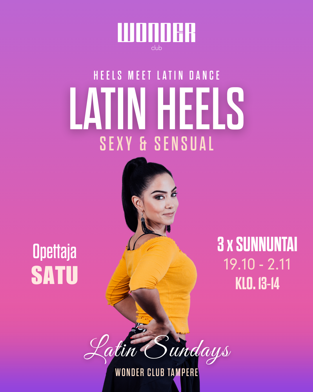 Soolo Bachata & Latin Heels Tampere (Latin Sunday)