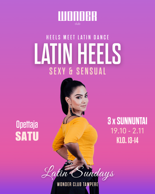 Latin Heels Tampere (Latin Sunday) - Koroilla tai ilman!