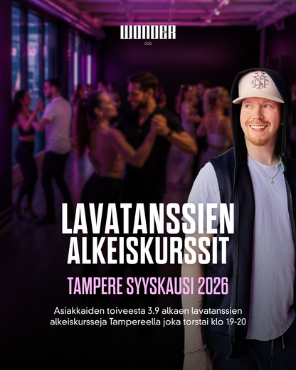 Lavatanssien alkeiskurssit FALL 2026 - Kokeilutunti 27.8. | Tampere