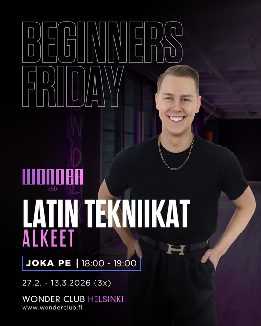 Valtteri Palin - Latin Tekniikat Alkeet | Helsinki | Beginners Friday 27.2.-13.3.