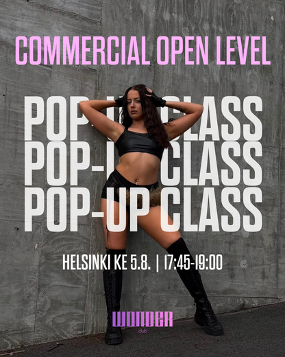 Pop Up Workshops | Helsinki | 3.8. - 10.8.