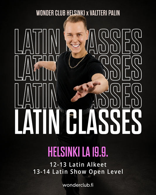 LATIN CLASSES | Latin Alkeet & Latin Show Open Level Valtteri Palin la 19.9. | Helsinki