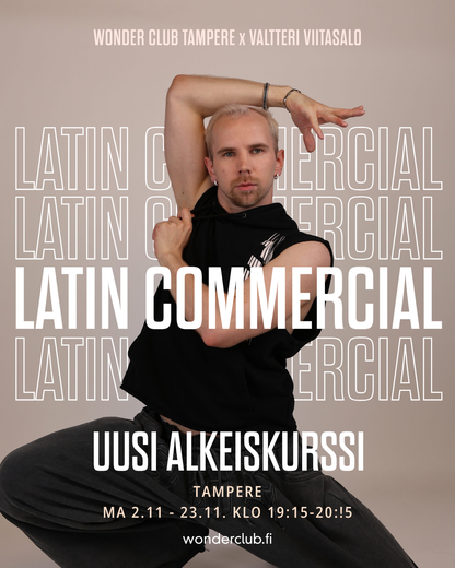 Latin Commercial ALKEET | Uusi kurssi alkaa 2.11. | Tampere