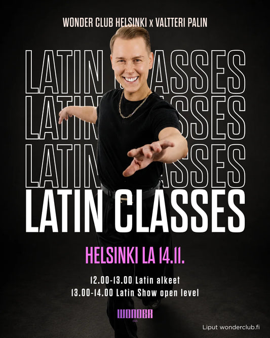 LATIN CLASSES | Latin Alkeet & Latin Show Open Level | Valtteri Palin | La 14.11. | Helsinki