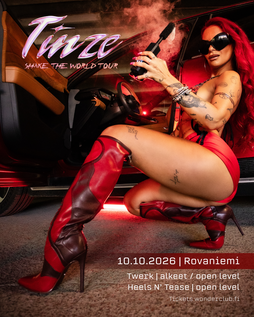 Tinze Shake the World Tour | Rovaniemi, Turku & Tampere