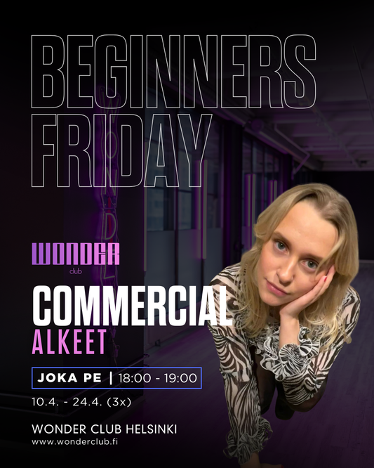 Emma Lie - Commercial Alkeet | Helsinki | Beginners Friday 10.4.-24.4.