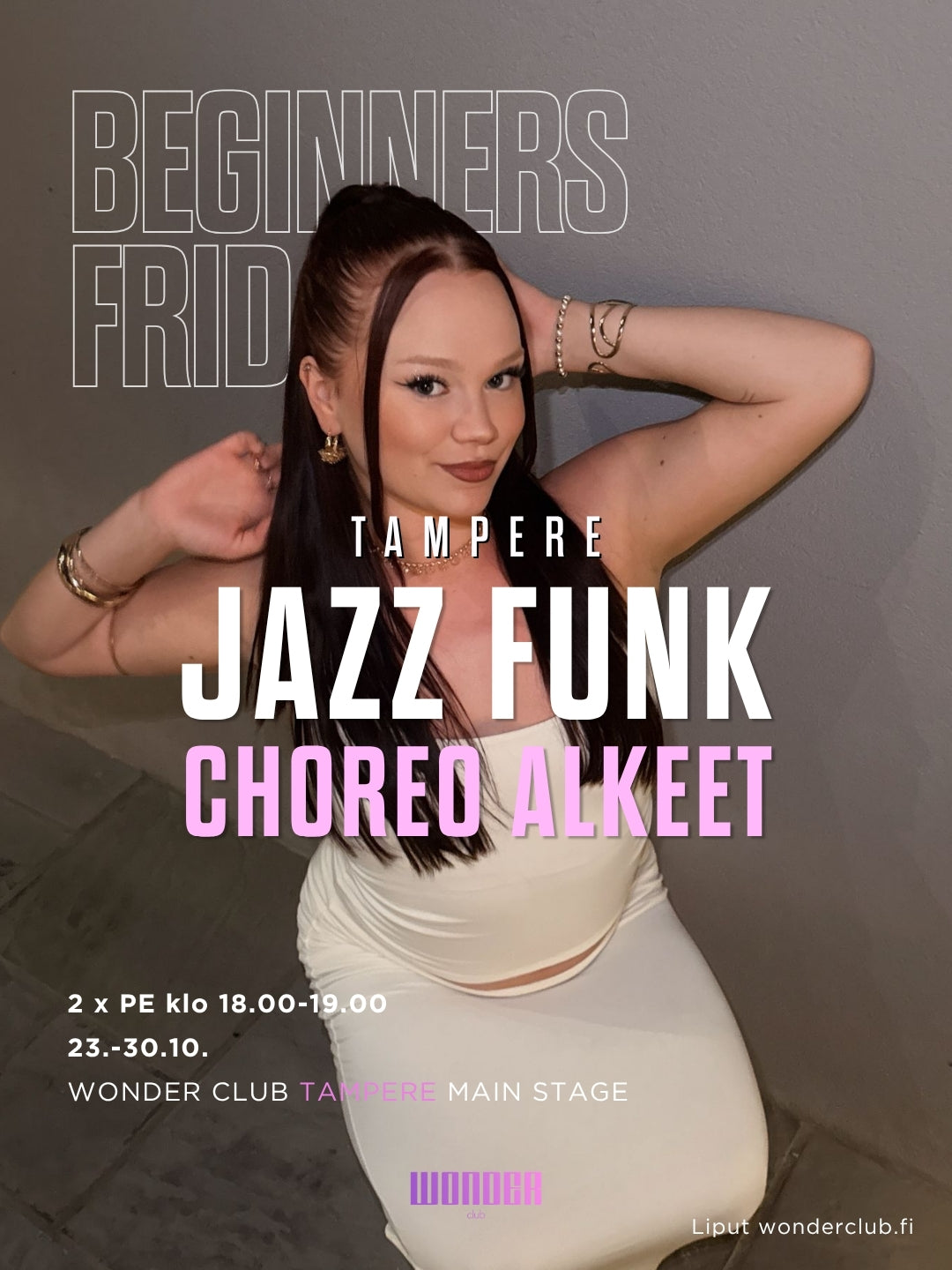 Jazz Funk ALKEET with Anni | 23.10.-30.10 | Tampere Beginners Friday