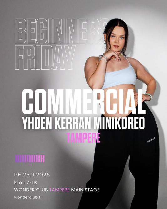 Commercial alkeet | YHDEN KERRAN MINIKOREO 25.9. | Tampere Beginners Friday