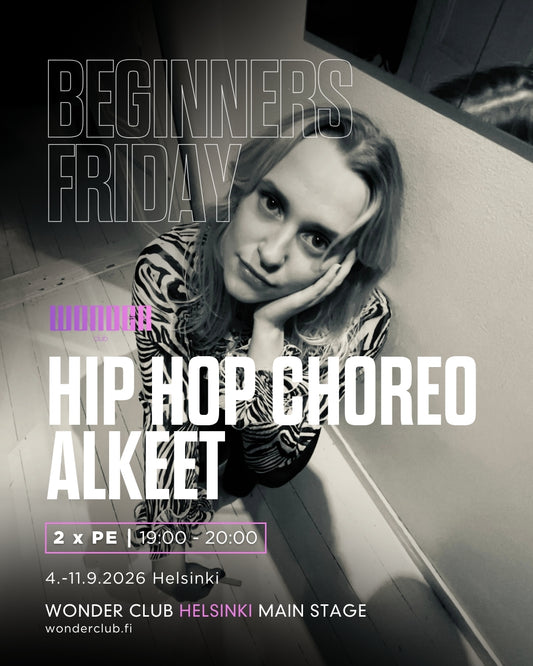 HIP HOP - BEGINNER WORKSHOP by EMMA LIE 4.6. at 7:00 PM - 8:30 PM