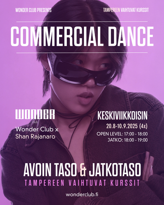 Commercial Classes by Shan 20.8-10.9 | Tampere