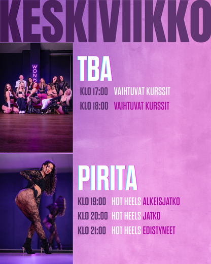 Season ticket for dance lessons - Wonder Online