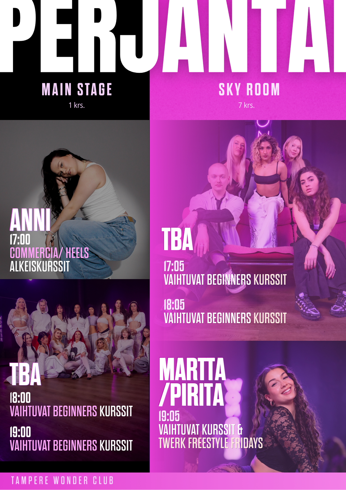 TAMPERE | syyskausi 2026  | Wonder Club
