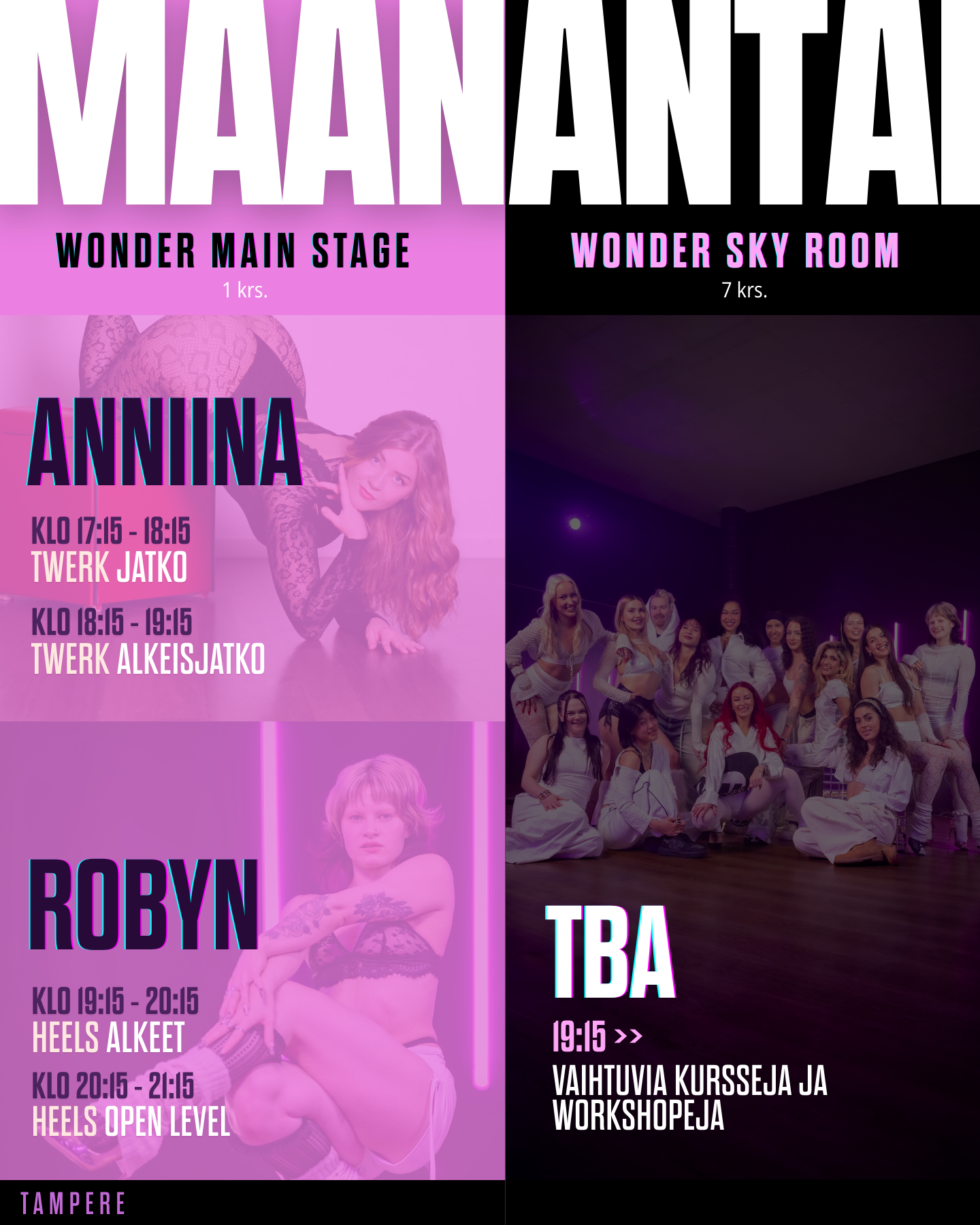 TAMPERE | Wonder Club | kevätkausi 2026