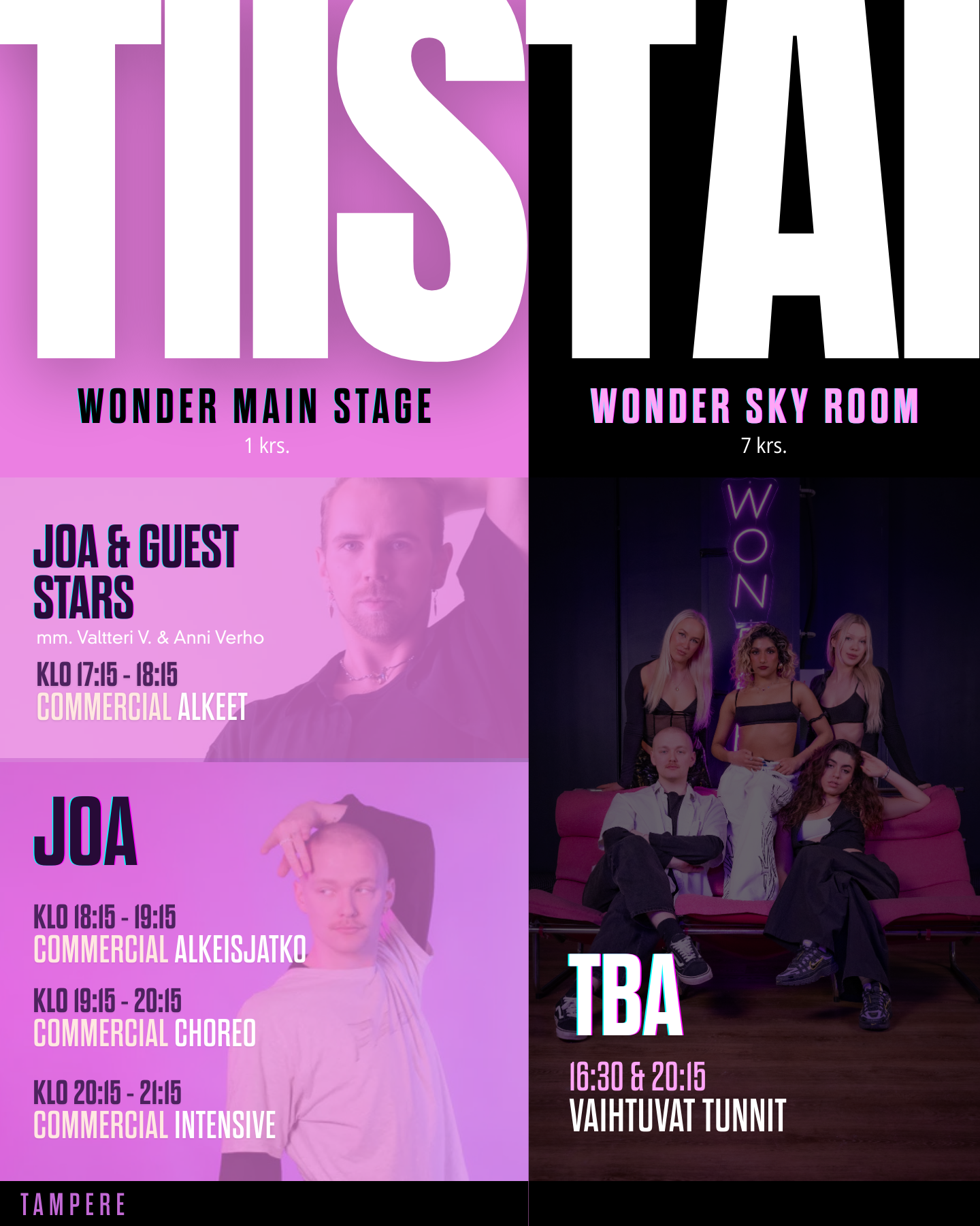 TAMPERE | Wonder Club | kevätkausi 2026