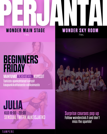 TAMPERE | Wonder Club | kevätkausi 2026