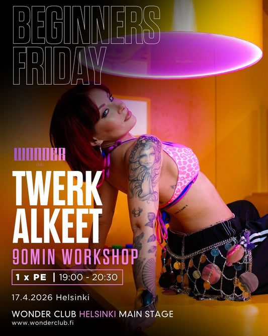 Twerk ALKEET WORKSHOP By Tinze 17.4.