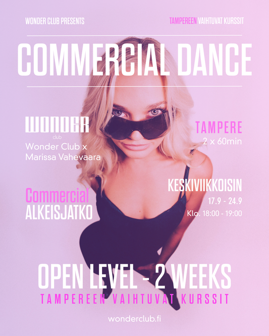 Commercial Classes by Marissa Vahevaara 17.9-24.9 (KE) | Tampere