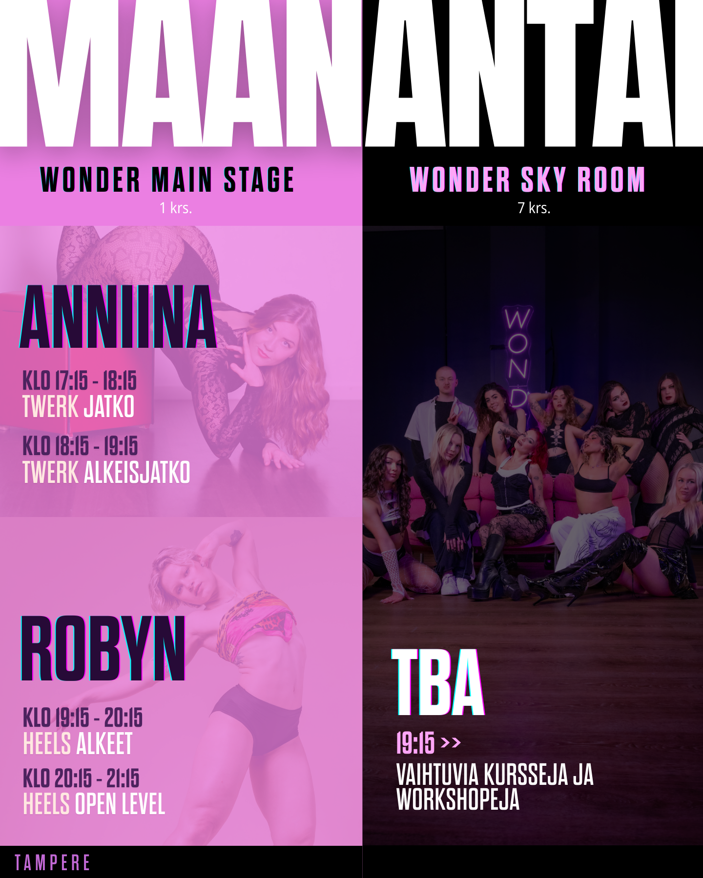 TAMPERE | Wonder Club | autumn season 2025