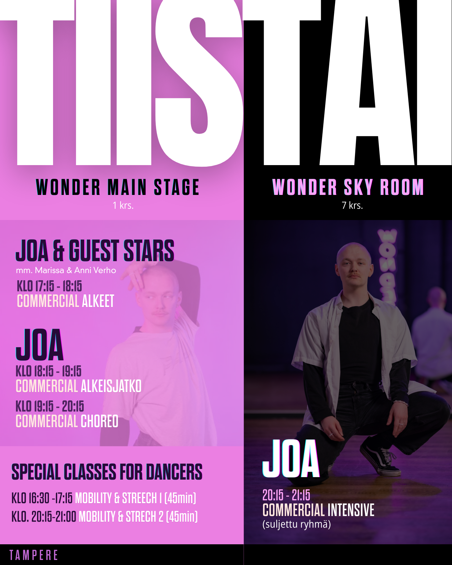 TAMPERE | Wonder Club | autumn season 2025