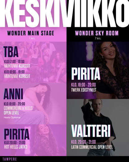 TAMPERE | Wonder Club | autumn season 2025