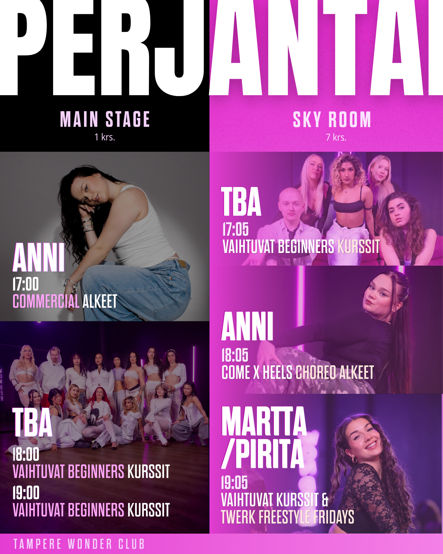 TAMPERE | Autumn Season 2026 | Wonder Club
