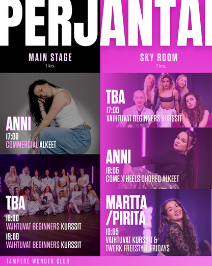TAMPERE | Autumn Season 2026 | Wonder Club