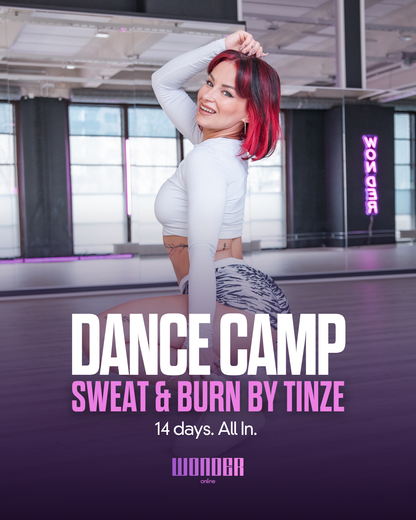 DANCE CAMP – Sweat & Burn by Tinze | 14 päivän kunnonkohotus