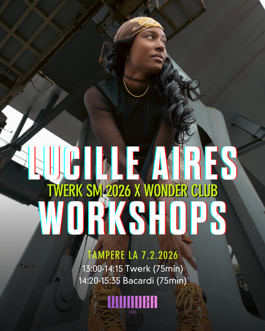 TWERK FEST | Lucille Aires | Twerk & Bacardi Workshops | 7.2.2026 | TRE
