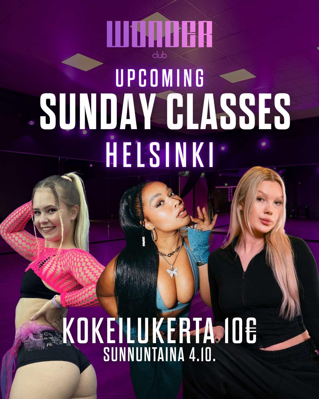 Commercial Beginners with Anni | New course starts 2.10. | Tampere Beginners Friday
