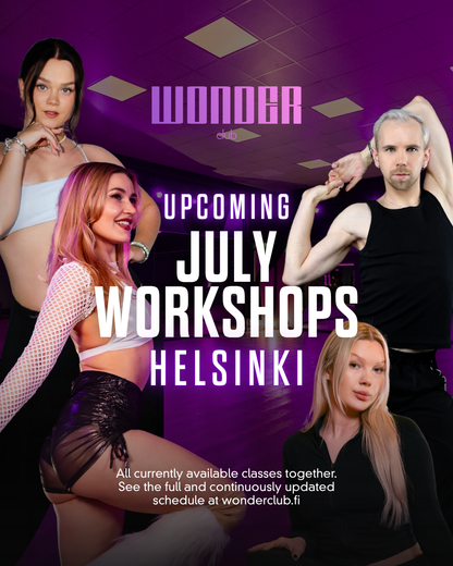 Heinäkuun workshopit | Helsinki