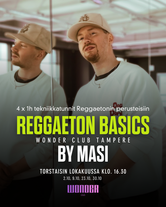 Reggaeton Basics tekniikkatunnit | 2.10-30.10 klo. 16:30 (4x60min)