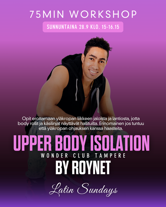 Technics & Special Classes (NEXT: 28.9 Upper Body Isolation)