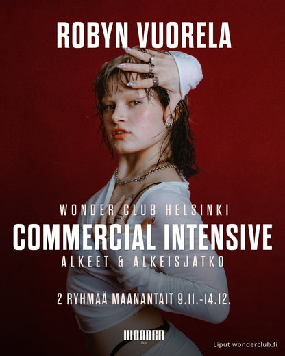 Robyn Commercial Beginners & Improvers Intensive Nov 9 – Dec 14 | Helsinki