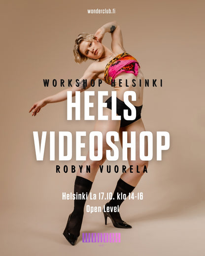 HEELS VIDEO Workshop Robyn la 17.10. Helsinki