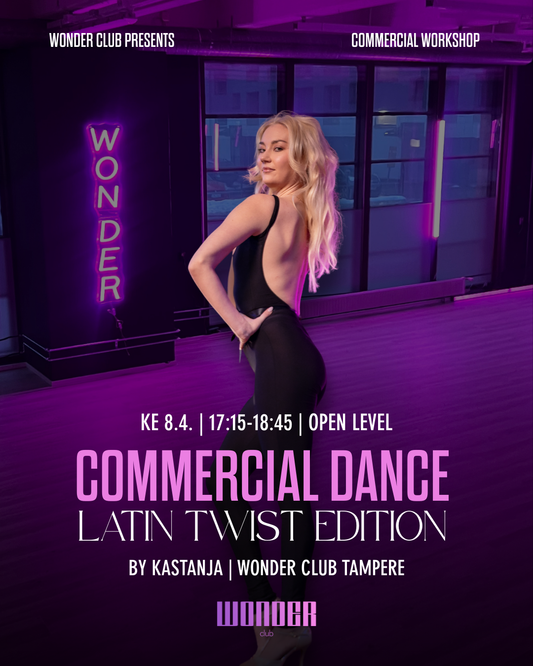 Commercial with Latin Twist by Kastanja Rauhala 8.4. (Tampere)