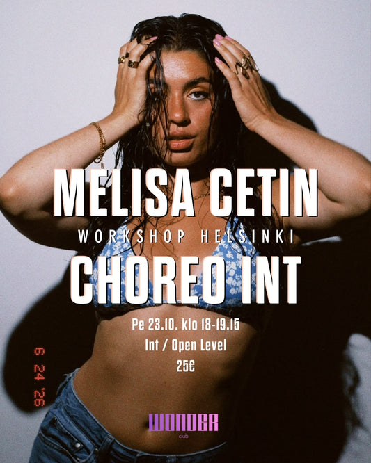 MELISA CETIN Choreo Workshop pe 23.10. | Helsinki