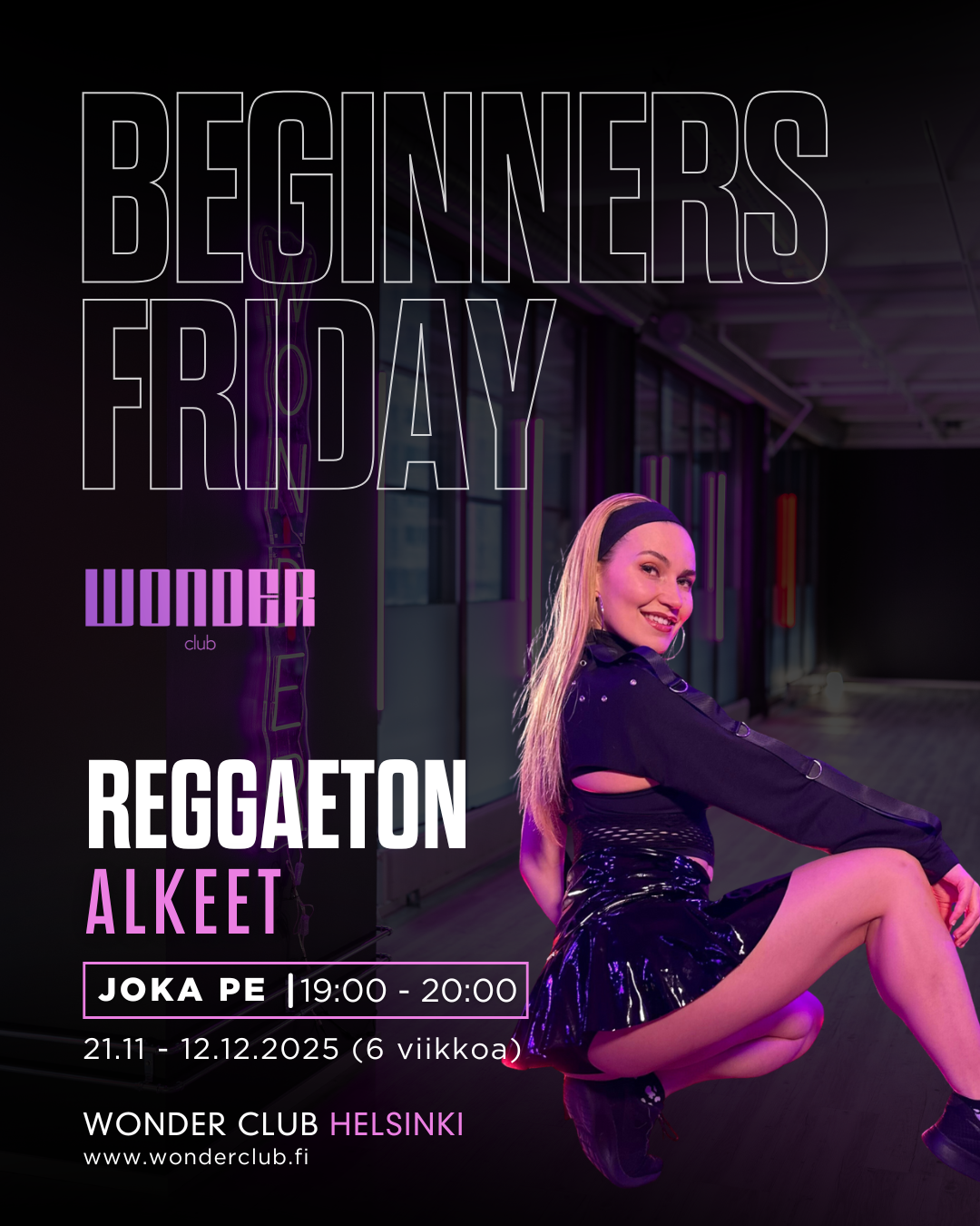 Clase de Twerk Sensual para principiantes a partir de las 22:8 (6 semanas) | Tampere