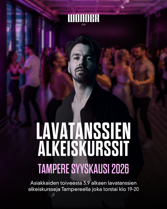 Lavatanssien alkeiskurssit FALL 2026 - Kokeilutunti 27.8. | Tampere