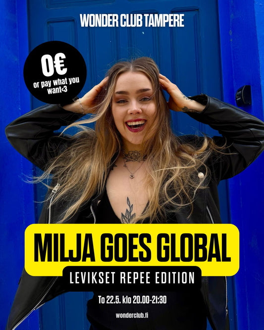 Milja Goes Global - Levikset Repee Edition 22.5.