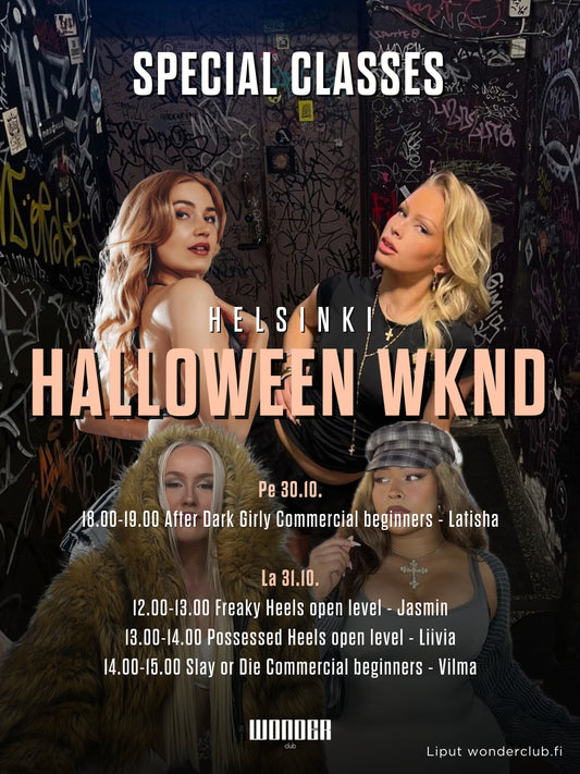 HALLOWEEN WKND 30.-31.10. | SPECIAL CLASSES | Helsinki